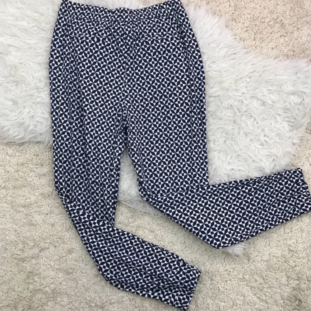 Boden women’s geometric joggers size medium size 8